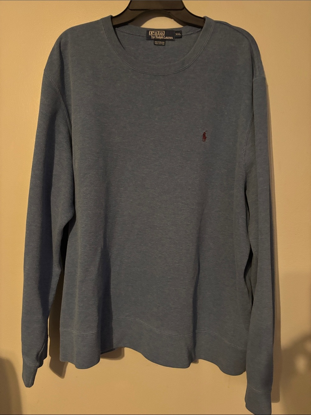 Ralph Lauren light gray Blue Crewneck Sweatshirt